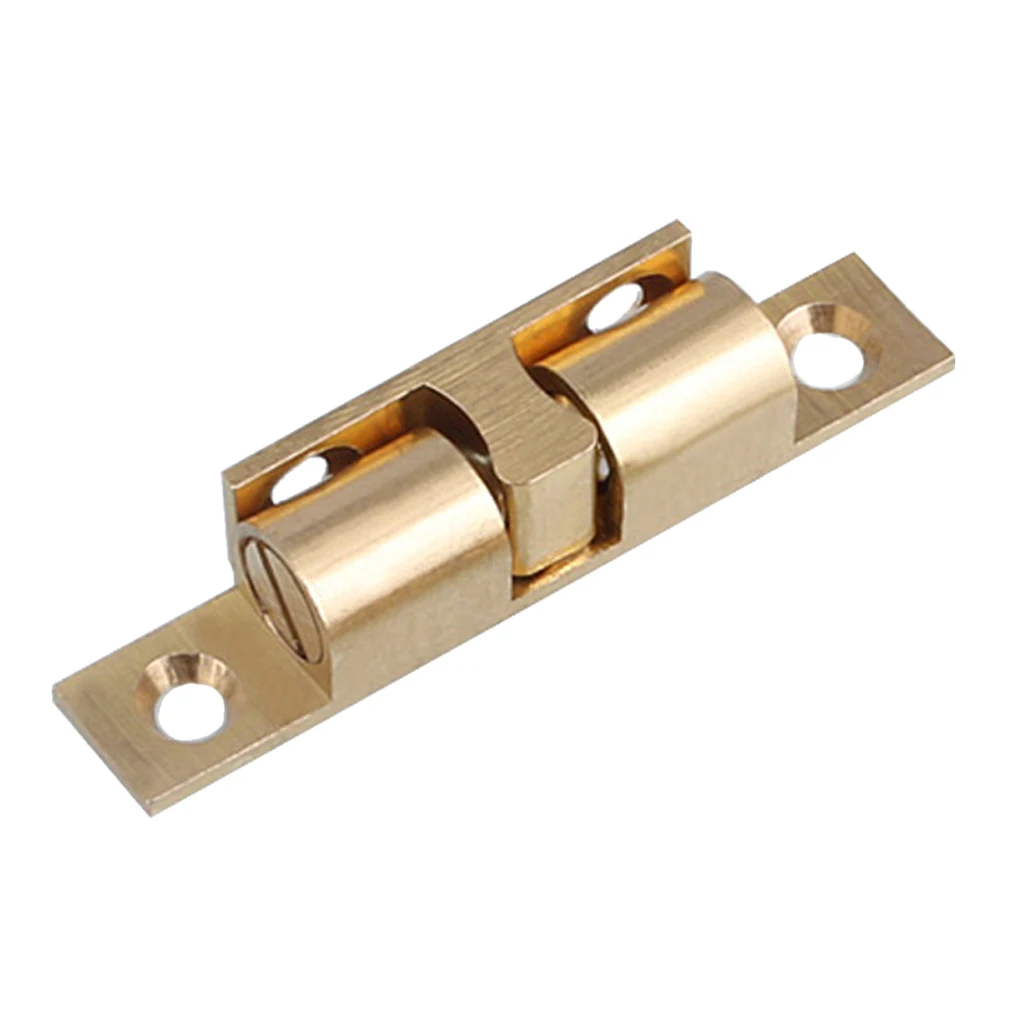 Copper Powerful Floor-mounted Magnetic Casting Brass Door Stopper Catch Cabinet Bookcase Guard Safety Protector
