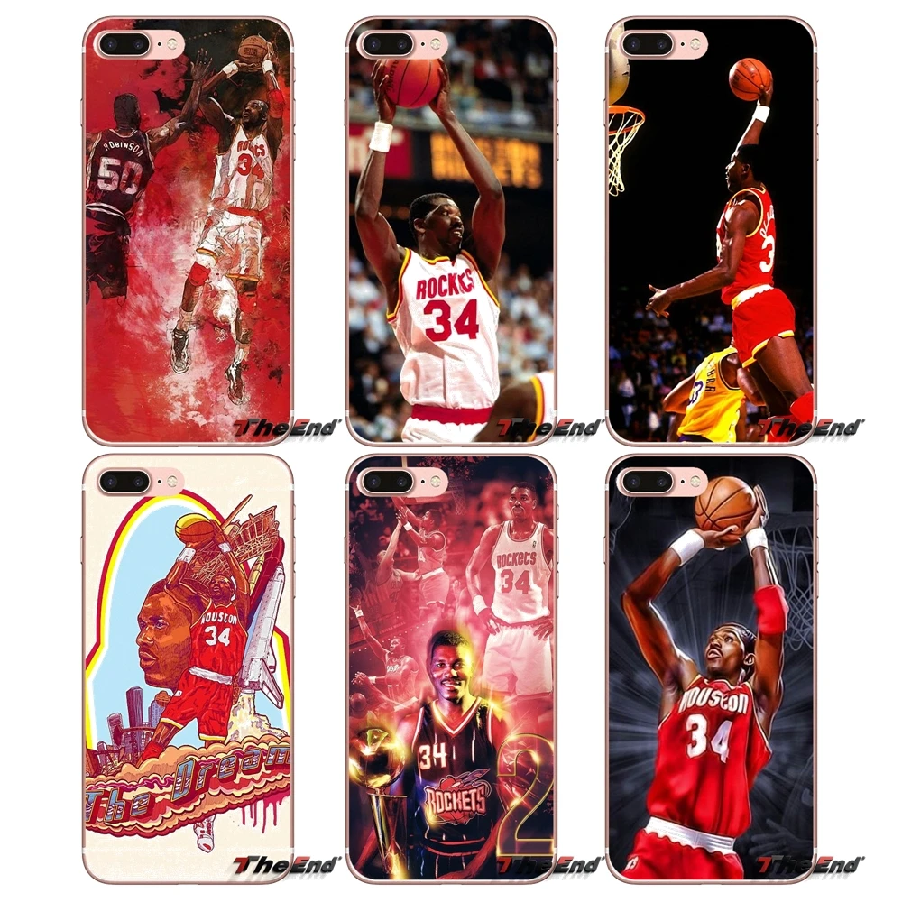 

For Xiaomi Redmi 4 3 3S Pro Mi3 Mi4 Mi4i Mi4C Mi5 Mi5S Mi Max Note 2 3 4 Hakeem Olajuwon Basketball Star Soft Case