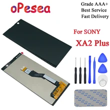 OPesea 6,0 ''для SONY Xperia XA2P XA2 Plus ЖК-дисплей Панель кодирующий преобразователь сенсорного экрана в сборе запасные части