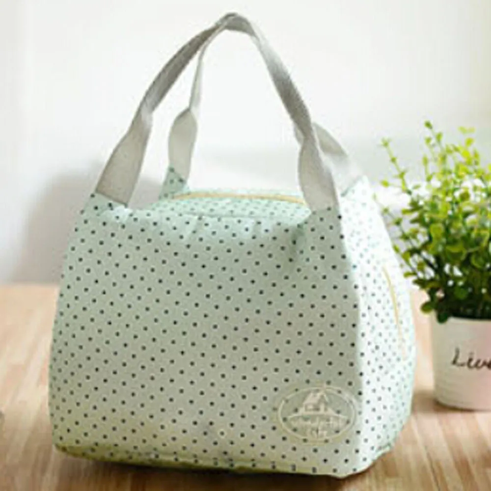 

Portable Lunch Bag Tote Picnic Insulated Cooler Zipper Organizer LunchBox Storage Bag Packaging Zip Lock Bags
