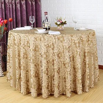 

Europe Floral Round Table Cloth Embroidery Square Dining Table Dustproof Cover Home Hotel Restaurant Tablecloth toalha tapete