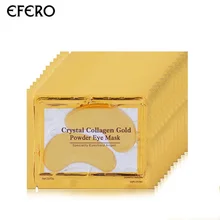 Золотая коллагеновая маска EFERO для глаз 8 пар = 16 шт. лица против