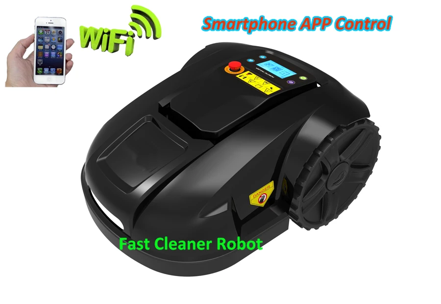 2017 6th Generation Smartphone WIFI APP Control Mini Robot Grass Garden Tool Lawn Mower Robot With NEWEST GYROSCOPE