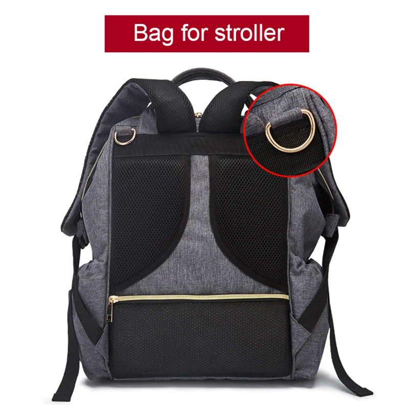Diaper Bag Nursing Wet bag Mummy Maternity Travel Backpack Nappy Changing Bags Large Capacity Waterproof Bag For Baby Stroller (8)