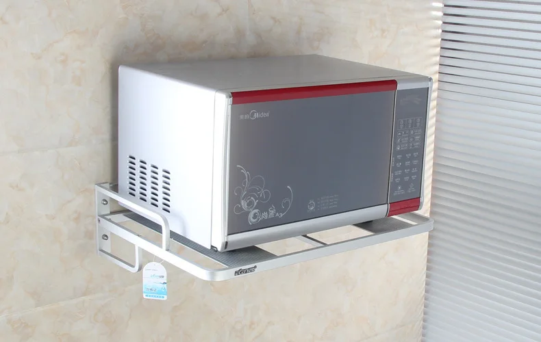 

aluminum Microwave Oven Shelf Thickening Kitchen Holder kitchen Rack kitchen shelf multifunction shelf