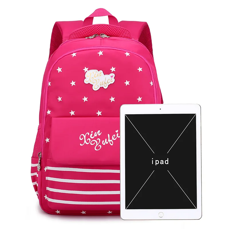 Waterproof Children School Bags For Boys grils Orthopedic Kids primary School Backpacks Schoolbags Kids Mochila Infantil Zip