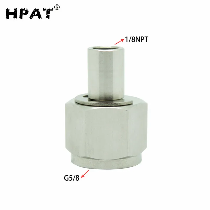 HPAT 2 шт./лот SodaStream адаптер с быстрым разъединением 1/8NPT ниток для подключения большой Co2 цилиндрической формы - Цвет: G0.625
