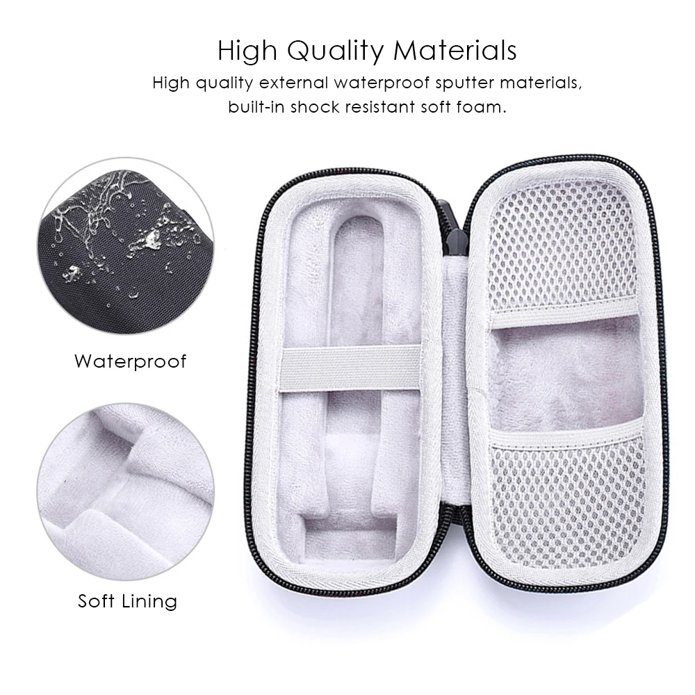 Mala Portátil de Viagem Dura com Acessórios Capa para Philips Norelco Oneblade Shaver Ffp Qp2630 70 Qp2520 90 Qp2520 70 - Image 6