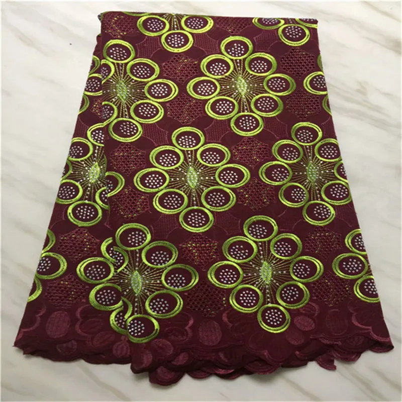 

High Quality Swiss Voile Lace 2019 African Voile Swiss Lace Fabric African Swiss Cotton Voile Lace Fabric For Clothe
