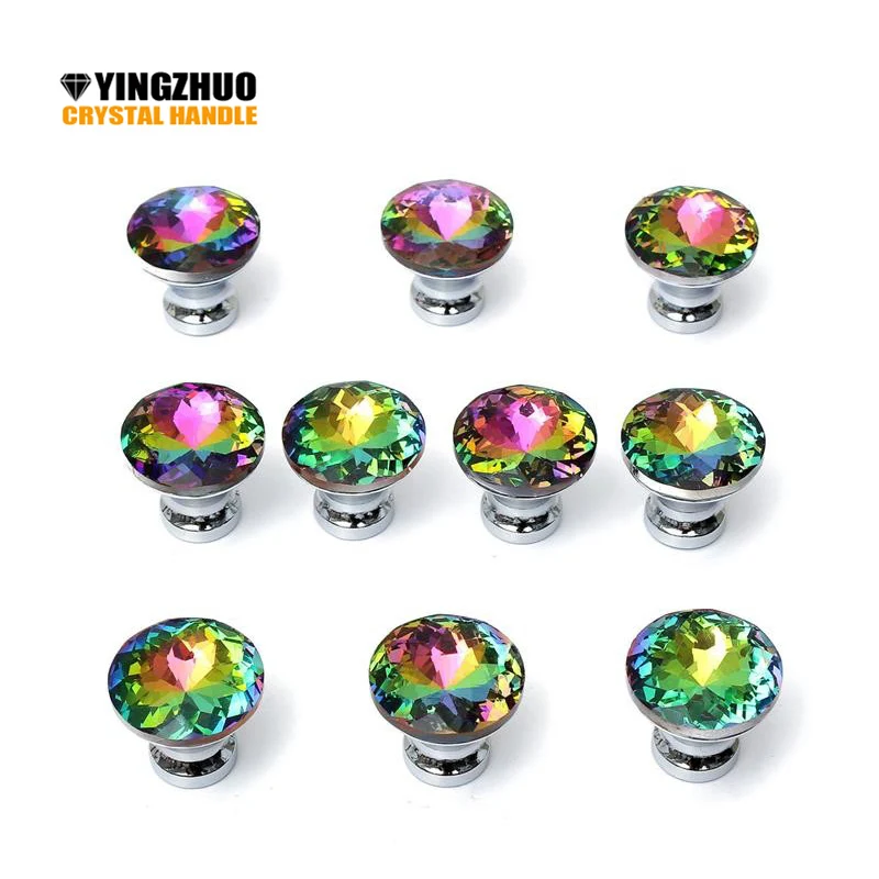 10pcs Door Wardrobe Knob 30mm Kitchen 6