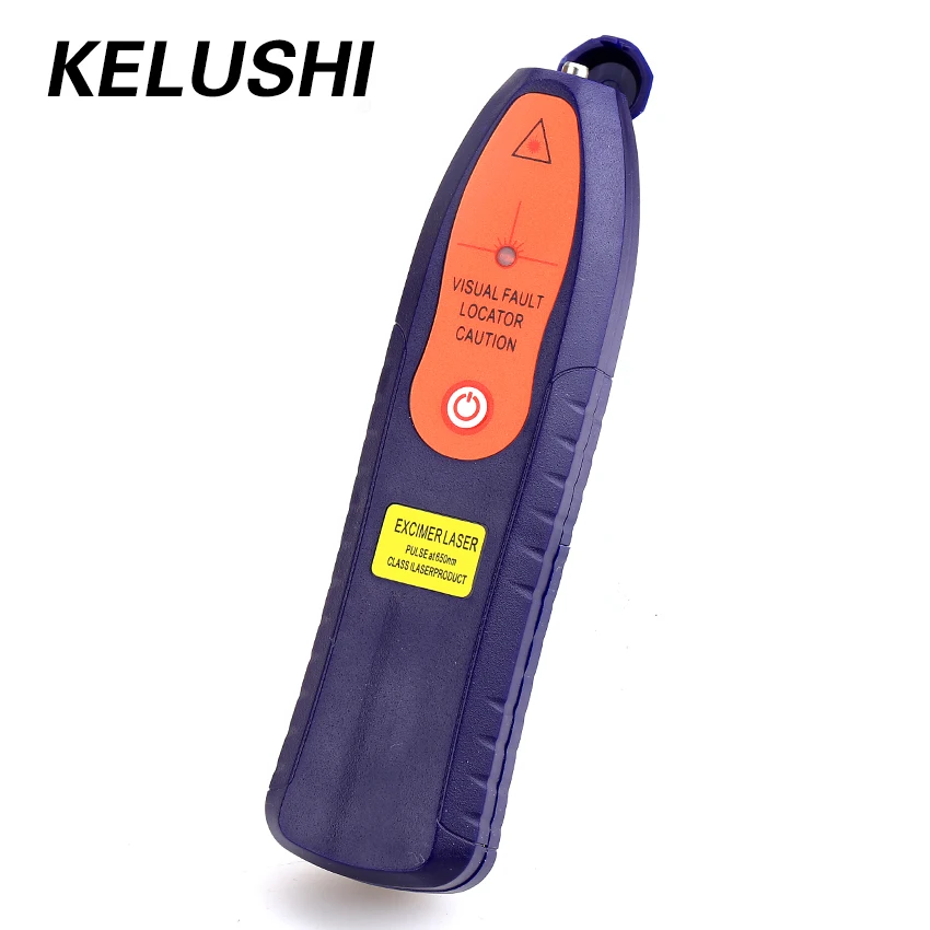 KELUSHI Новый 650nm 10 мВт Визуальный дефектоскоп SC/FC/ST/LC тестер волоконно-оптического