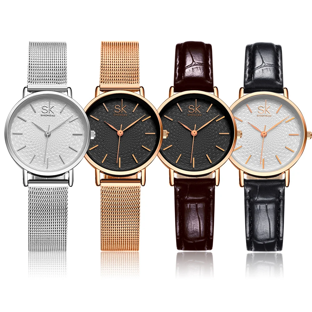 

SK New Fashion Brand Women Golden Wrist Watches MILAN Street Snap Luxury Female Jewelry Quartz Clock Ladies Wristwatch 2018