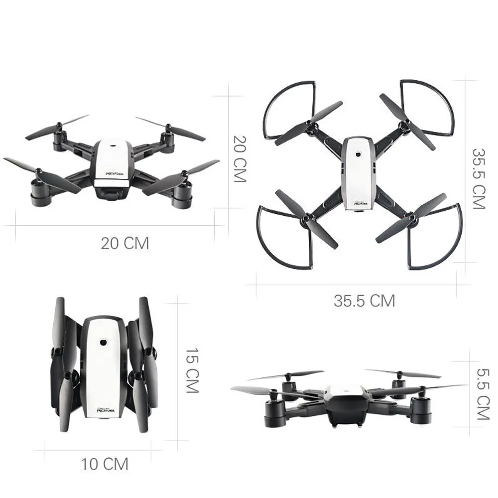 

HINST GPS FPV Drone Quadcopter with 720P HD Camera Wifi Headless Mode LH-X28GWF Dual 100% Brand New JAN30