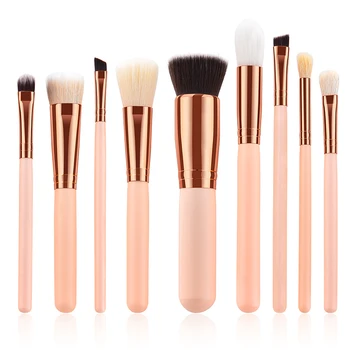 

9Pcs/Set Makeup Brushes Powder Foundation Blush Eyeshadow Eyeliner Lip Beauty Make-up Brush Tools pincel maquiagem Cosmetic 30