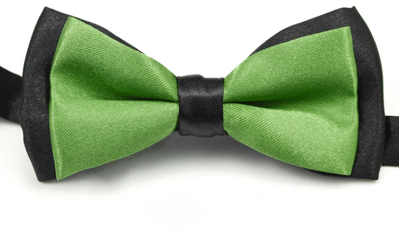 a01 Green Новинка, атласный мужской галстук для свадьбы, вечеринки, необычный простой галстук, галстук-бабочка, галстуки для мальчиков, бизнес бабочка, Официальный однотонный цвет, PSJ0145 - Цвет: a01 Green