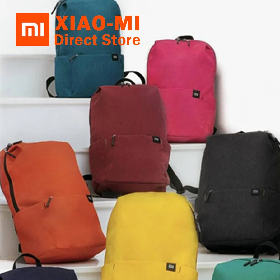 

Original Xiaomi Mi Colorful Backpack 8 Colors 10L Bag 165g Weight Small Size Shoulder Leisure Sport Chest Pack For Men Women Bag