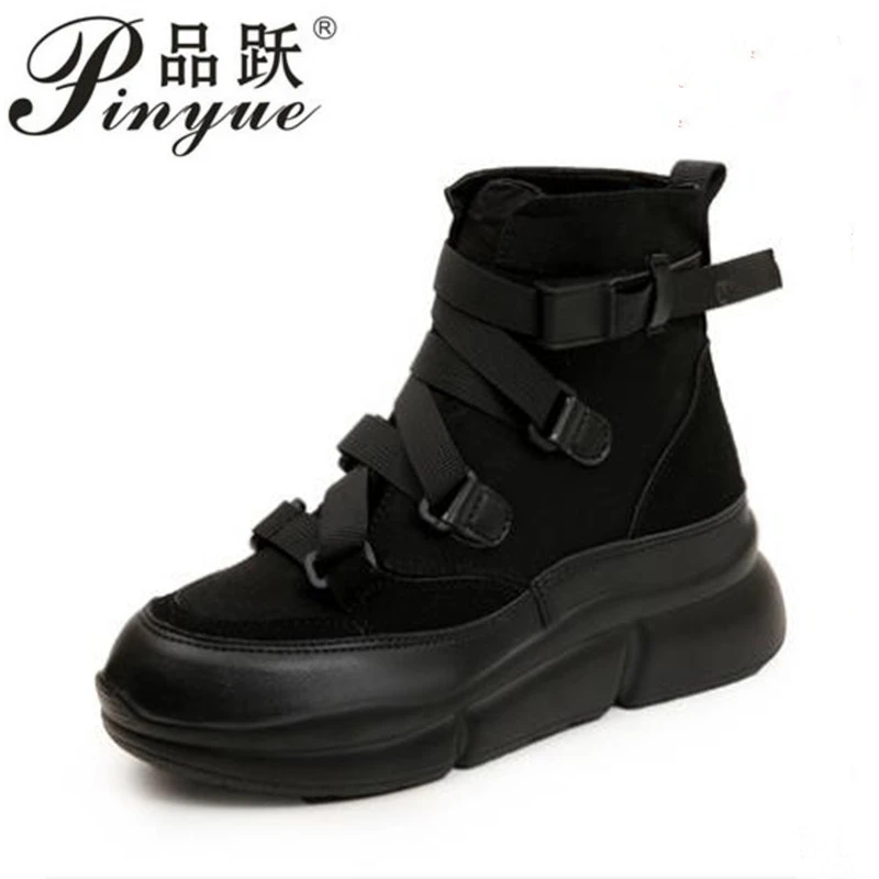 black ankle boots rubber sole