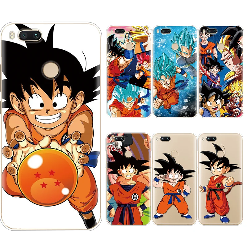 

Cartoon TPU Dragon Ball Z Super DBZ Goku Case For Xiaomi Mi 9 8 Lite Mix 3 A1 A2 5X For Redmi Note 7 6 Pro 4X 5 Plus 6A S2 Coque