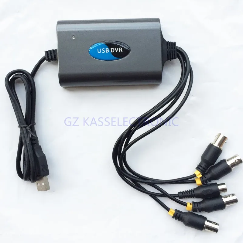 

2016  new  H.264 4 CH USB DVR  real-time, 100fps/120fps.D1 resolution Free shipping