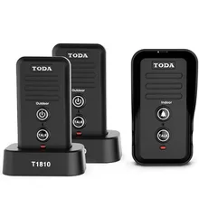 Новое поступление разумная цена домофон системы аудио дверной звонок/охранных Smart беспроводной двери аудио дверной телефон 1V2