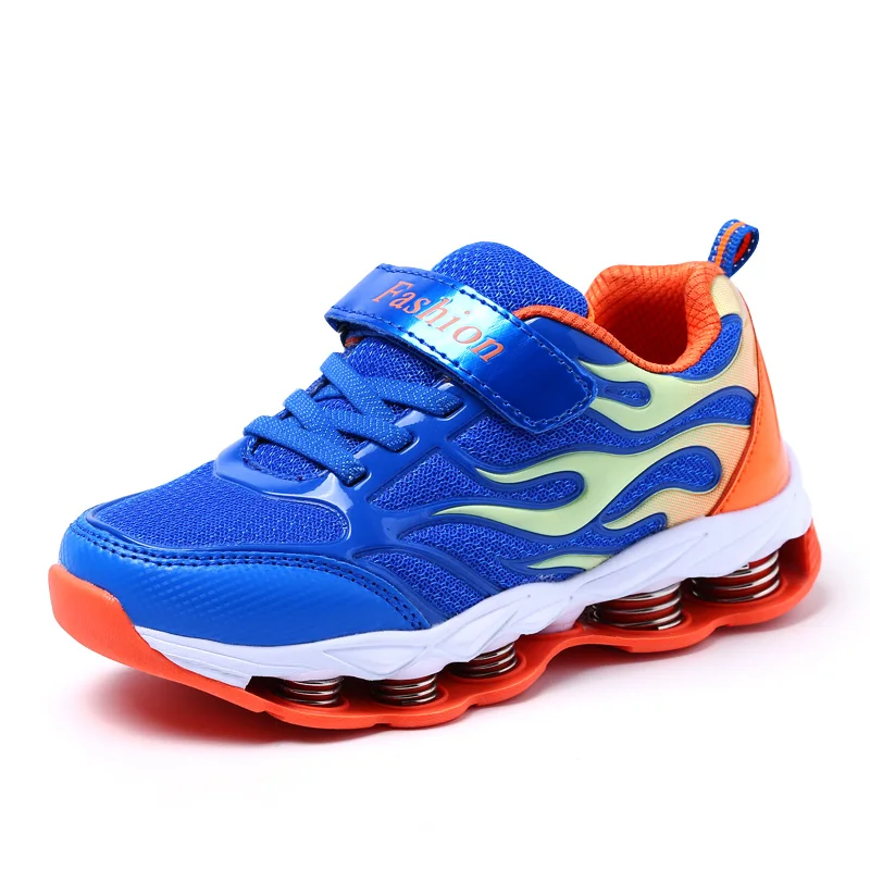 

Lsysag Kids Flame Stretch Shoes Children's Sneakers Fashionable Boys Girls Casual Running Footwear Small Foot