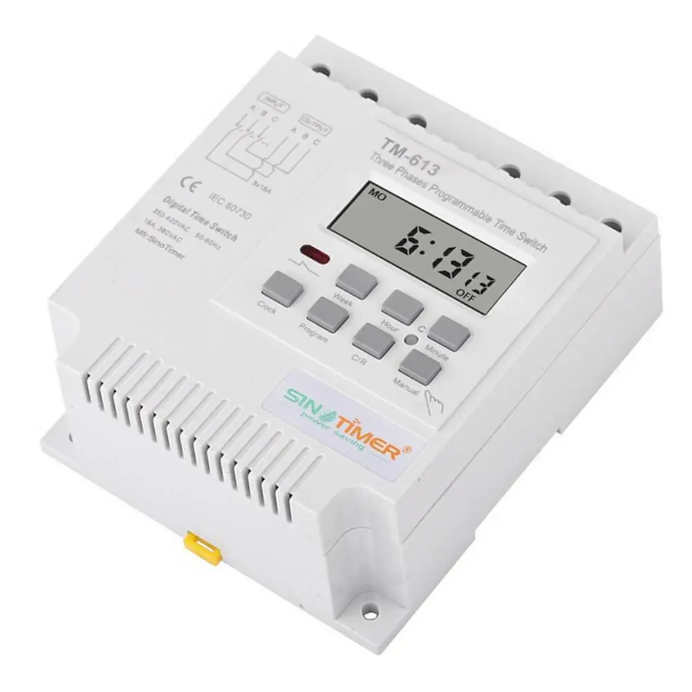 

380V Timer Switch Microcomputer Control Switch Water Pump Timer Switch Programmable Timer