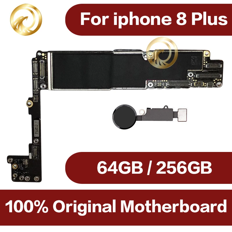 64GB/256GB for iphone 8 plus Motherboard with Full Chips,Original