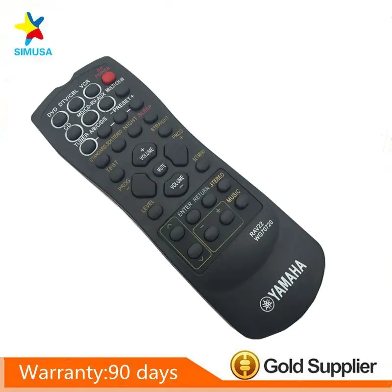

YAMAHA RAV22 Remote Controls RX-V340 RX-V350 RX-V357 RX-V359 RX-V390 HTR58 RX-V357 HTR5830 RX-V459 HTR5630 HTR5830 HTR5730 1pcs