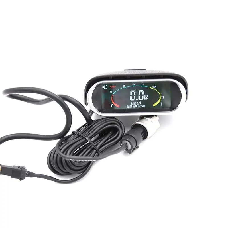 12 v/24 v для грузовиков Автомобильный манометр давления масла моторное масло Давление измеритель Дисплей солнцезащитное масло Давление метр aforador горючий газ
