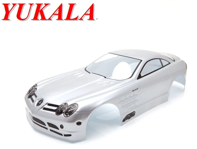 YUKALA 1/10 удаляет управление автозапчасти 1:10 R/C корпус автомобиля 200 мм No: 021 серебро