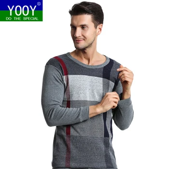 

YOOY Men's Clothing Clothes For Mens Warm Pants For Winter Thermal Underwear Men Long Johns Sexy Two Piece Set Compression