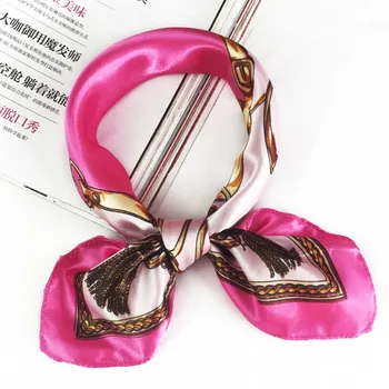 

scarf Women Square Head Scarf Wraps Scarves Ladies Printed Kerchief Neck summer designer scarf