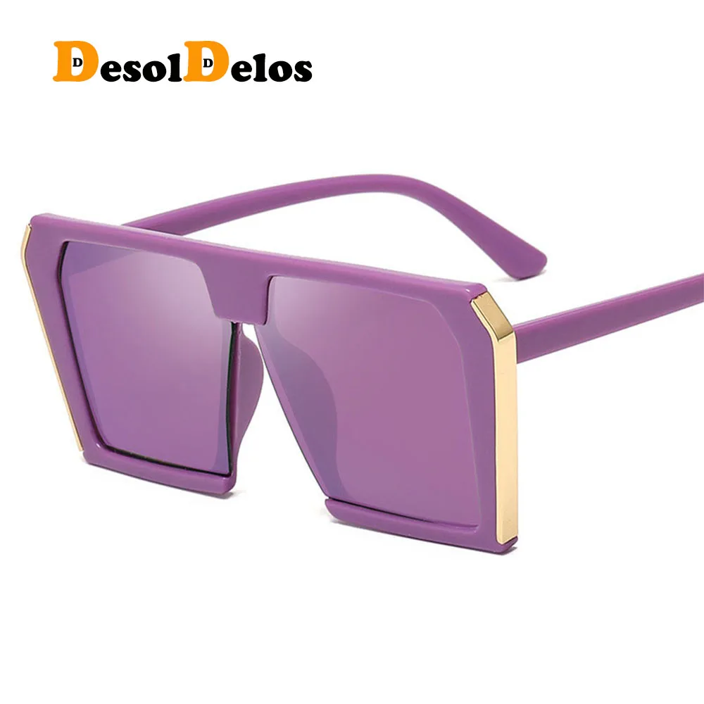 Vintage Big Square Sunglasses Women 2019 Oversized Luxury Brand 90s Fashion Cateye Sun Glasses Female Lady Shades UV400