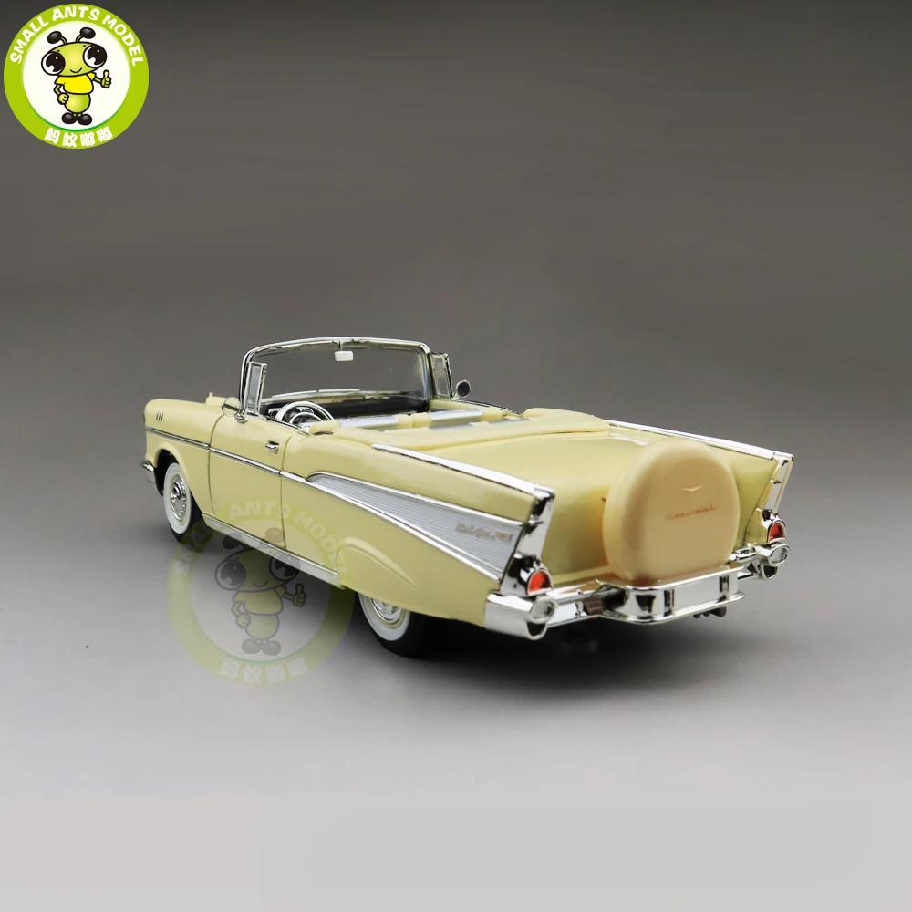 1/18 1957 Chevrolet BEL AIR-трансформер дорожный фирменный литой модельный автомобиль игрушки подарок для мальчиков девочек