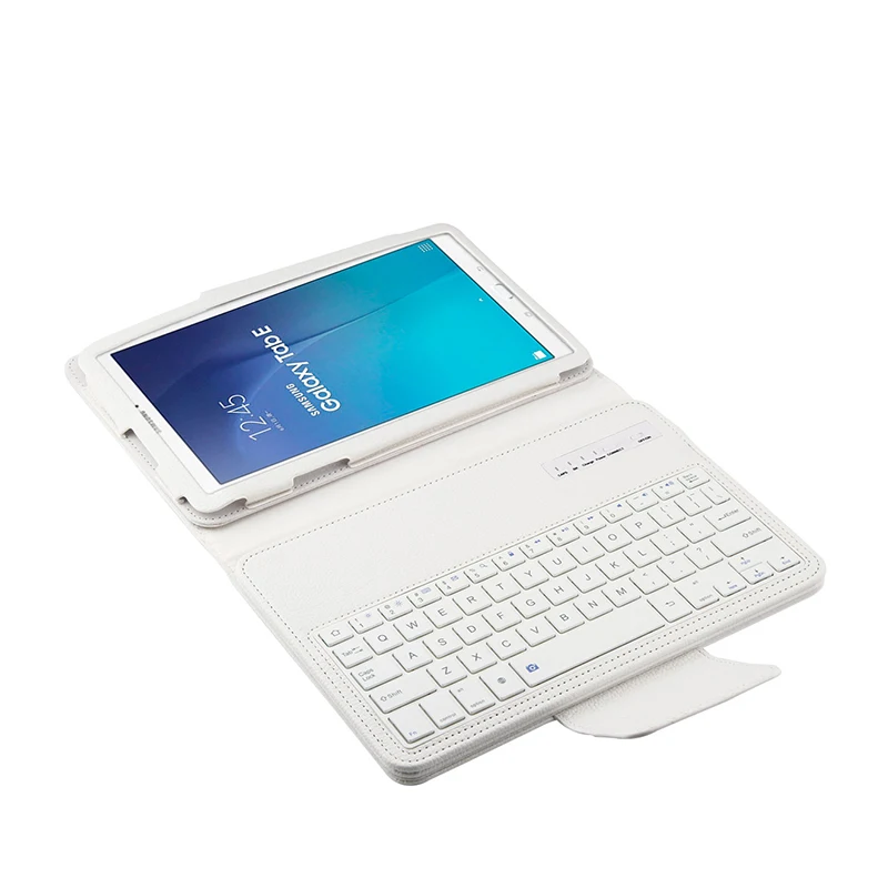 Для Samsung Galaxy Tab E 9 6 Умный Магнитный Съемный Bluetooth чехол для клавиатуры Folio PU кожаный
