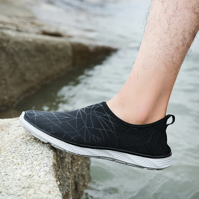 Praia Ae422 Leves Natação Dos Par blue Homens Vadeando Sapatos De Black red Unissex AqCSwHxn0n