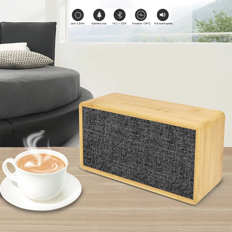 Поддержка TF карты AUX аудио 20 Вт HiFi супер бас домашний кинотеатр акустическая