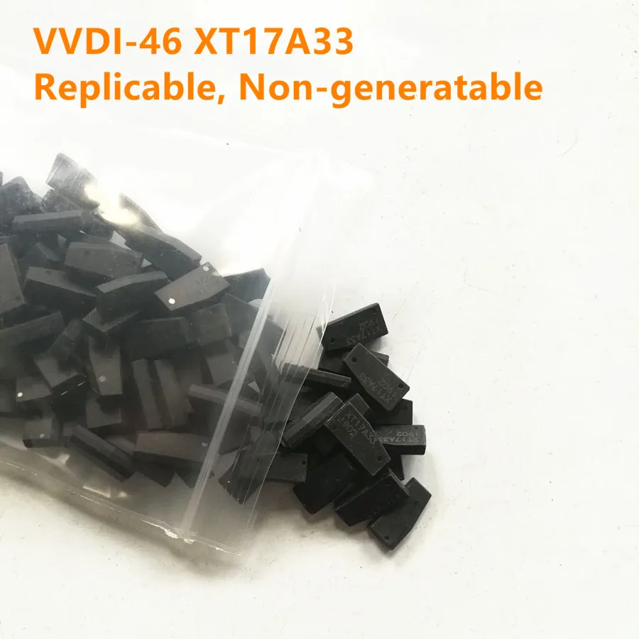 

Original VVDI46 VVDI 46 ID46 chip XT17A33 Replicable Non-generatable special for VVDI key tool auto transponder chip