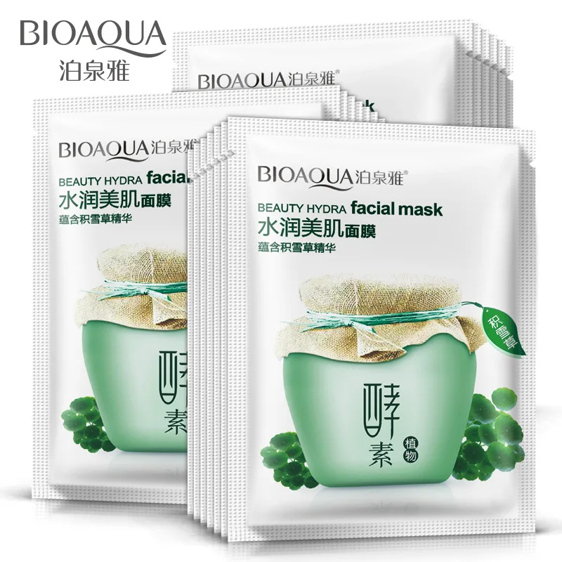 

Bioaqua Enzymes face mask Centella Asiatica Plant Moisturizing Skin for Face Masks Beauty Hydra Skin Care Facial Mask