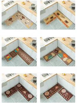 

1PCS Doormats Modern Area Rugs Anti-slip Cooking Kitchen Carpets Decorative Floor Mats For Living Room Kids Bedroom Mats