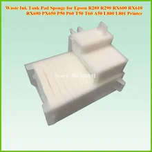 Отработанных чернил губки для Epson L800 L810 L805 L801 T50 T60 A50 P50 R330 R290 R390 PC650 резервуар для технического обслуживания