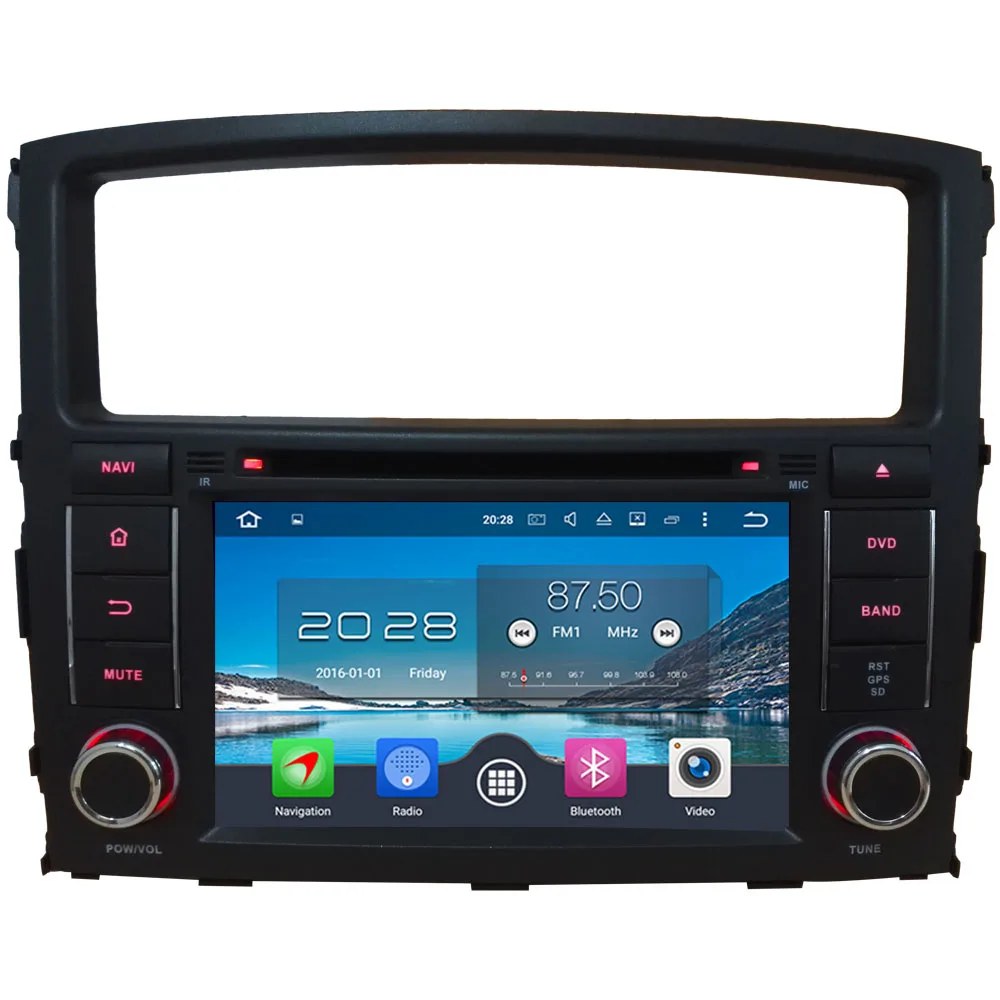 

7" 4GB RAM 32GB ROM Android 6.0 Octa Core 3G/4G WIFI Car DVD Stereo Radio Video Player For Mitsubishi Pajero V97 V93 2006-2016