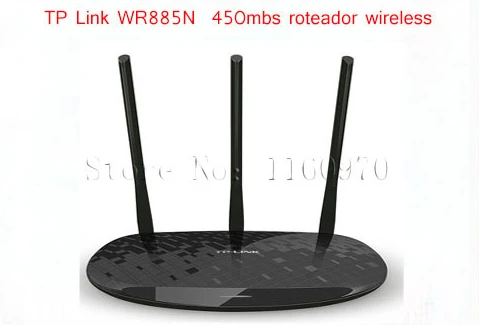 TP Link беспроводной роутер TL WR885N Roteador 450Mbs 3 Wi Fi антенна Adsl сетевой Wifi Бесплатная