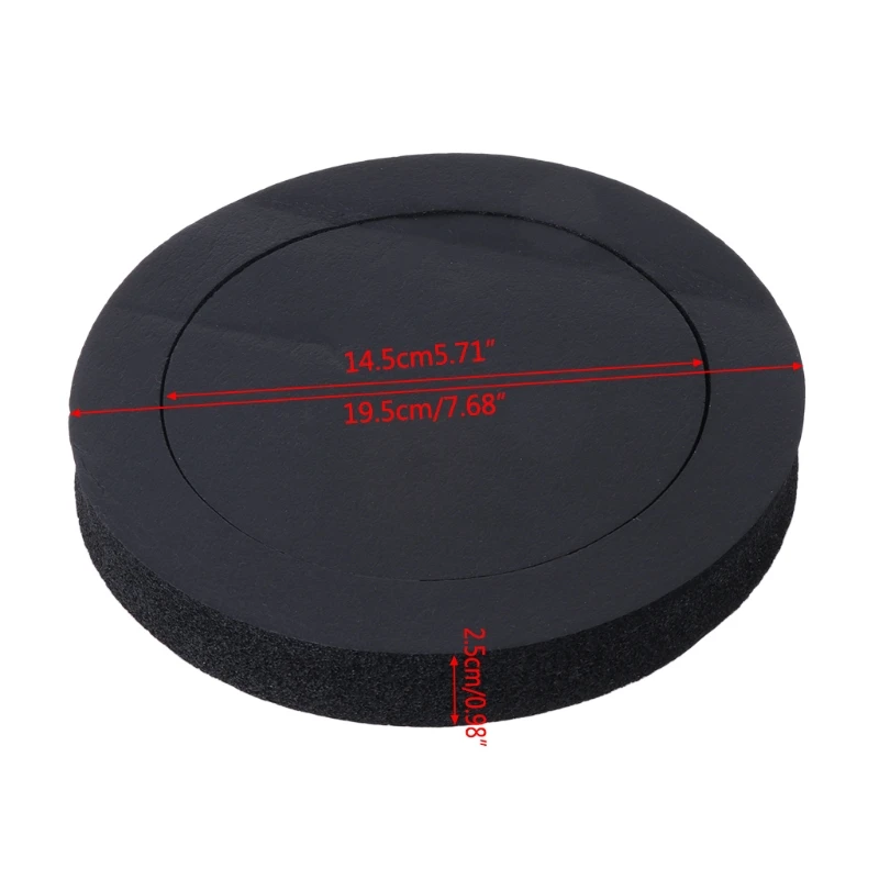 1PCS 6" 6.5" inch Car Universal Speaker Insulation Ring Soundproof Cotton Pad
