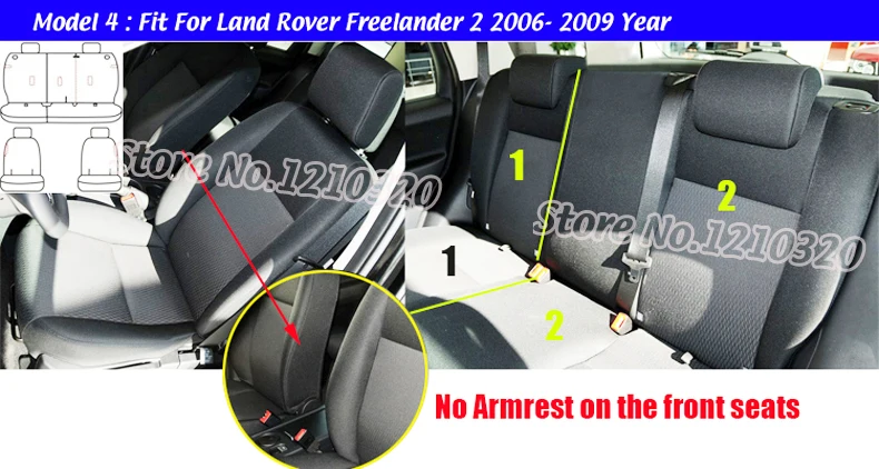 AUSFTORER коровьей чехлов сидений автомобилей для Land Rover freelander 2 место кожаный чехол подушки протекторы поддерживает аксессуары