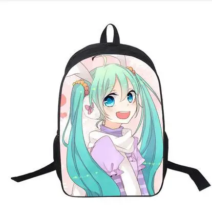 

Anime Hatsune Miku Backpack For Teenagers Girls Boys Backpack Children Daily Backpacks Men Women Travel Bag Kids School Bags