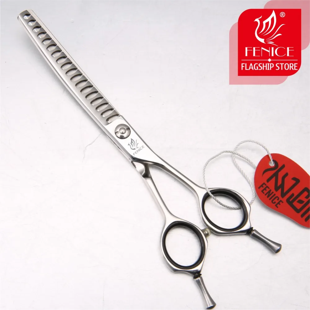 

Professional JP440c 6.5 inch High quality big tooth Pet dog Grooming Curved thinning shears Scissors