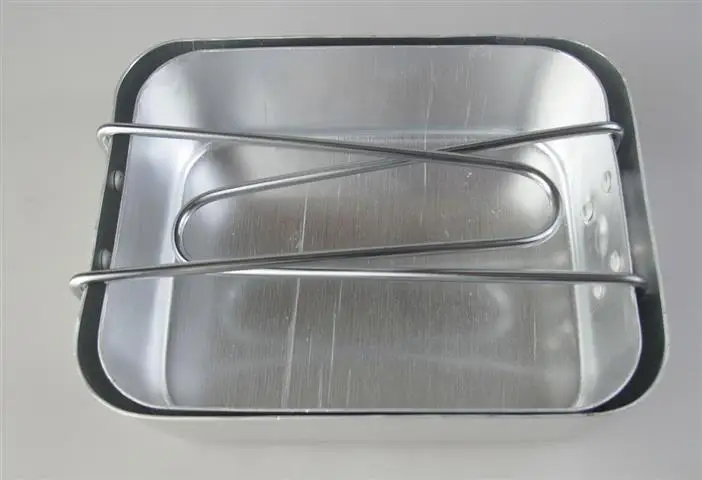 Aluminio kit lío Cook set militar Kit de desastre para cocinar que acampa al aire libre Aluminio kit lío Cook set militar Kit de desastre para cocinar que acampa al aire libre
