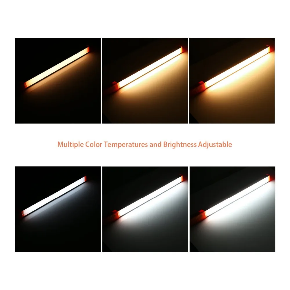  Handheld LED Light Photography Portable Ice Light for Cameras with Carrying Bag Remote Control USB  - 32806778318