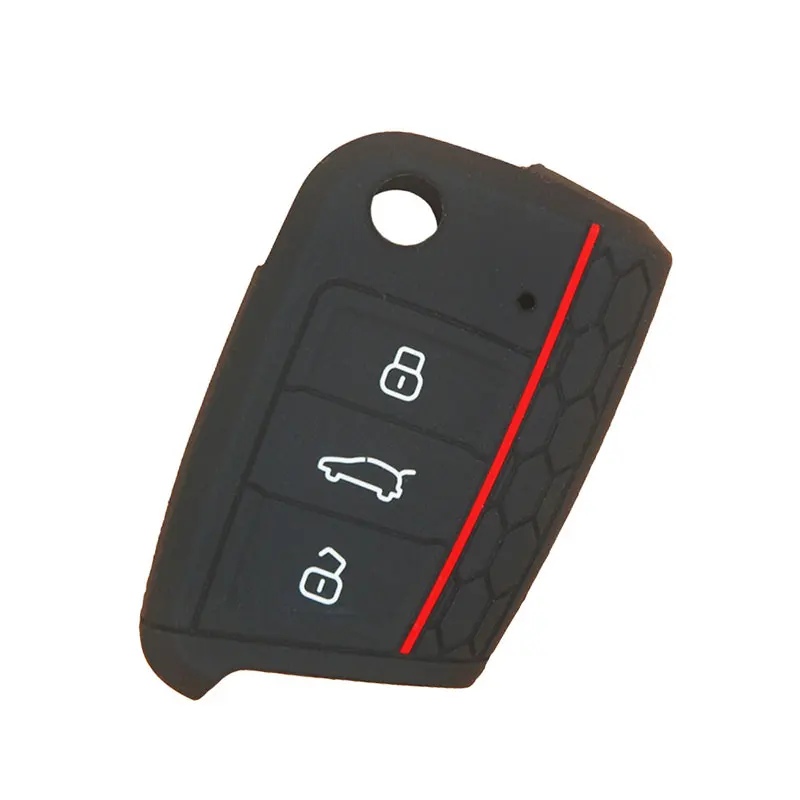 Автомобильные аксессуары чехол для ключей vw Volkswagen Polo Golf 7 Tiguan Octavia Kodiaq Karoq Ateca Leon Ibiza
